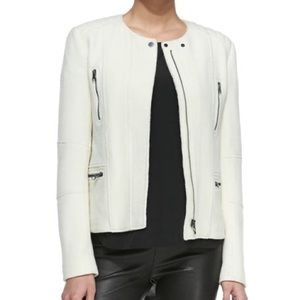 Vince Wool blend Moto jacket